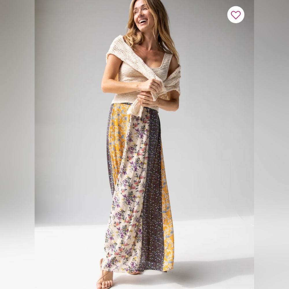 NWT Natural Life Valentina maxi skirt. Boho